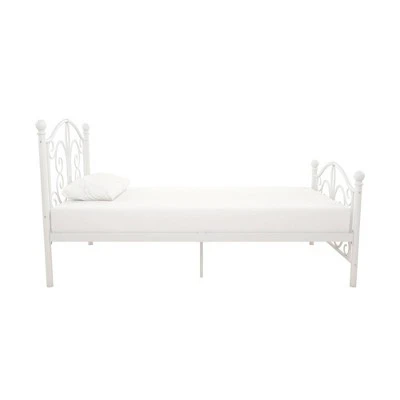 Twin Kids' Bombay Metal Bed White - Room & Joy 10 Twin Kids' Bombay Metal Bed White - Room & Joy - Image 8