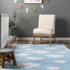 NuLOOM Lilia Machine Washable Kids Cloud Area Rug 18 NuLOOM Lilia Machine Washable Kids Cloud Area Rug -Roommates Store GUEST 6fa1f6ff 84d9 4d33 9ee1 7098e9eb54fc