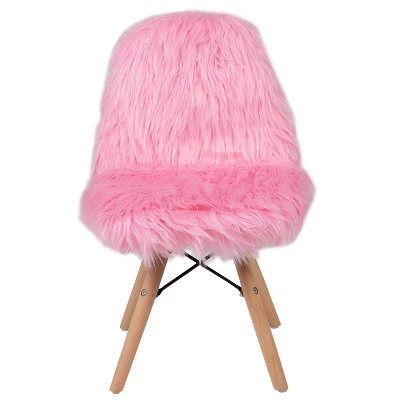 Emma And Oliver Kids Shaggy Dog Accent Chair - Desk Chair - Playroom Chair 12 Emma And Oliver Kids Shaggy Dog Accent Chair - Desk Chair - Playroom Chair - Image 10