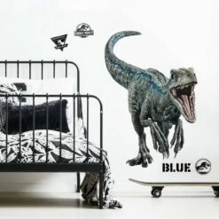 Roommates Jurassic World 2 Blue Velociraptor Giant Wall Decal