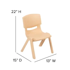 Flash Furniture 2 Pack Plastic Stackable School Chair With 12" Seat Height -Roommates Store GUEST 757acb0a 14cd 45ee a52c c065712e57f9
