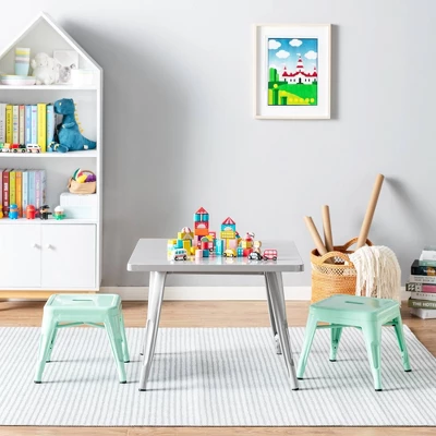 Set Of 2 Kids' Activity Stools - ACEssentials 4 Set Of 2 Kids' Activity Stools - ACEssentials - Image 2