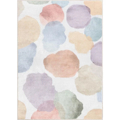 Well Woven WatercolorDot Kids Area Rug 10 Well Woven WatercolorDot Kids Area Rug - Image 8