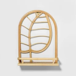 Rattan Arch Leaf Kids' Shelf - Pillowfort™ -Roommates Store GUEST 7b3df219 e745 4c8b a227 b9f067a788cb
