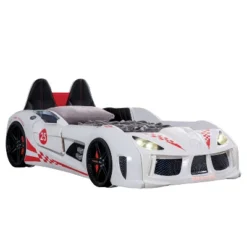 Twin Tarryton Car Bed With LED Lights And Sound - MiBasics -Roommates Store GUEST 7c55a482 4f13 47bb 8b15 ea60962460cc