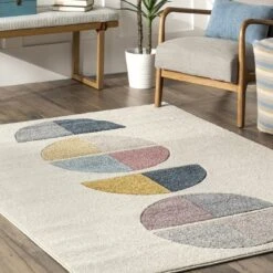 NuLOOM Karissa Lunar Kids Area Rug -Roommates Store GUEST 81ddbce8 0e20 45ae 9735 805205f18456