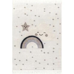 Catlin Sweet Dreams High/Low Kids Area Rug -Roommates Store GUEST 8439befa ff68 490b be15 082e73d01ae9