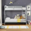 Glenwillow Home Plana Solid Wood Bunk Bed -Roommates Store GUEST 8604588b 5c0d 4af2 95cc 81b32ab83212