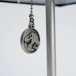 Jurassic Park Desk Table Lamp (Includes LED Light Bulb) Wooden Base With 3D Puller -Roommates Store GUEST 86a8adea 9b1d 43d3 a503 62fa53e8d51a