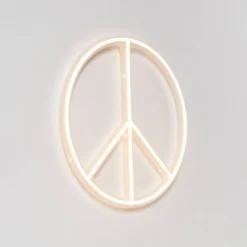 Peace Neon Kids' Wall Decor - Pillowfort™ -Roommates Store GUEST 8760d761 38ac 400d bbca 2f8c901697c9