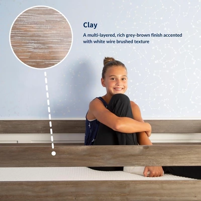 Max & Lily L-Shaped Twin Over Twin Bunk Bed With Desk 7 Max & Lily L-Shaped Twin Over Twin Bunk Bed With Desk - Image 5