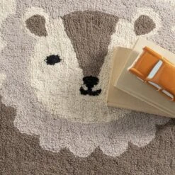 NuLOOM Reika Lion Cub Machine Washable Kids Area Rug -Roommates Store GUEST 893c819c 143e 4bc7 bebf aef0d54ce06d