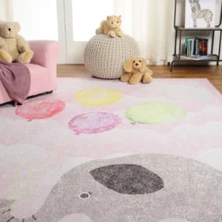 Nursery Elephant Colorful Kids Playroom Indoor Area Rug By Blue Nile Mills 18 Nursery Elephant Colorful Kids Playroom Indoor Area Rug By Blue Nile Mills -Roommates Store GUEST 896df1d5 ec55 4ace ba5e 1e2194d63025