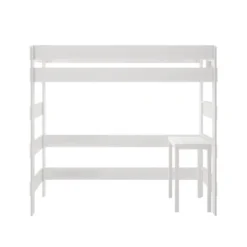 Max & Lily Farmhouse High Loft Bed With Desk -Roommates Store GUEST 8d071fda d558 4c32 be60 f21a34107faa