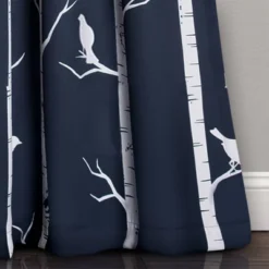 Set Of 2 Bird On The Tree Light Filtering Window Curtain Panels - Lush Décor -Roommates Store GUEST 8de4ba14 c0f2 4202 8deb 9c84c387b674
