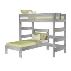 Max & Lily Farmhouse Twin Over Twin L-Shaped Bunk Bed 13 Max & Lily Farmhouse Twin Over Twin L-Shaped Bunk Bed -Roommates Store GUEST 8e337604 ad17 4ae6 9726 d39ddbc09fd8