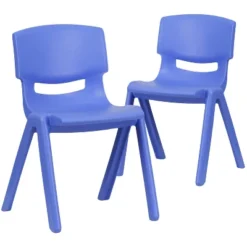 Flash Furniture 2 Pack Plastic Stackable School Chair With 13.25" Seat Height -Roommates Store GUEST 90fde283 69e3 4402 8b45 0da59a05e148