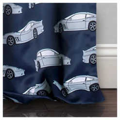 Kids' Race Cars Room Darkening Window Curtain Set Navy/Red - Lush Décor -Roommates Store GUEST 938d5a1b f499 492d b644 bdb32400ed73