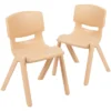 Flash Furniture 2 Pack Plastic Stackable School Chair With 13.25" Seat Height -Roommates Store GUEST 95266d10 0599 40b4 8a48 9a0dda9568e0