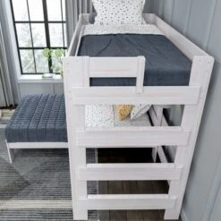 Max & Lily Farmhouse Twin Over Twin L-Shaped Bunk Bed 10 Max & Lily Farmhouse Twin Over Twin L-Shaped Bunk Bed -Roommates Store GUEST 971b8fdb 91b7 42d6 99e7 7b2f6dea0e8a