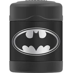 Thermos 10 Oz. Kid's Funtainer Batman Stainless Steel Food Jar - Silver/Black