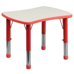 Flash Furniture 21.875"W X 26.625"L Rectangular Plastic Height Adjustable Activity Table 22 Flash Furniture 21.875"W X 26.625"L Rectangular Plastic Height Adjustable Activity Table -Roommates Store GUEST 99a40bfb b72c 41d3 ac13 cd9f1c93fd82