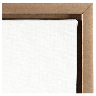 Pineapple Framed Canvas Art Gold (24"x24") - Uniek 4 Pineapple Framed Canvas Art Gold (24"x24") - Uniek - Image 2