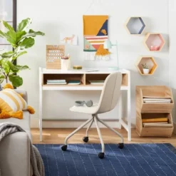 Bly Kids' Desk White - Pillowfort™ -Roommates Store GUEST 9ca002a4 6563 4787 a7e9 4f9eab3f8de7