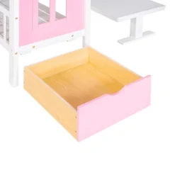 Full-Over-Full Bunk Bed With Changeable Table, Separable Bunk Bed Turn Into Upper Bed And Down Desk-ModernLuxe -Roommates Store GUEST a2bf9ef9 c085 462f a545 692e1a486f39