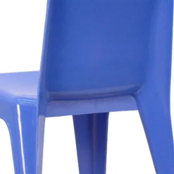 Flash Furniture 2 Pack Blue Plastic Stackable School Chair With Carrying Handle And 11" Seat Height -Roommates Store GUEST a4413144 f74f 47c0 aba7 1cfced966751