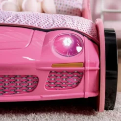 Twin Naglin Racing Car Bed With Led Headlight Pink - HOMES: Inside + Out 18 Twin Naglin Racing Car Bed With Led Headlight Pink - HOMES: Inside + Out -Roommates Store GUEST a84f2dd8 c5df 4da7 a2d5 23bf73a4832d
