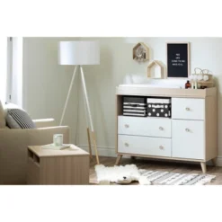 Yodi 2 Drawer Nightstand Soft Elm/White - South Shore 16 Yodi 2 Drawer Nightstand Soft Elm/White - South Shore -Roommates Store GUEST a9755bae 4bbf 4c96 bef8 1f628cfd7501