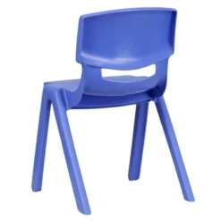 Emma And Oliver 4 Pack Plastic Stackable K-2 School Chair With 13.25"H Seat -Roommates Store GUEST b260c6a4 0567 4c10 b645 25abc1eae9a8 1