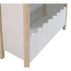 Melbourne Bookcase White - Powell -Roommates Store GUEST b49b1125 b1f6 4549 805a cb411de482b0