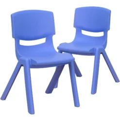 Flash Furniture 2 Pack Plastic Stackable School Chair With 12" Seat Height -Roommates Store GUEST b5151c43 7e68 461d 8a39 dac9def2d88b 1