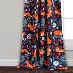 Kids' Pixie Fox Curtain Panels - Lush Décor -Roommates Store GUEST b70d7aad 49bc 4a0e 8a32 759485704405