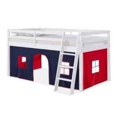 Twin Roxy Junior Loft With Tent - Alaterre Furniture -Roommates Store GUEST b88a4c99 a696 4da3 8513 6c0fbcac599c