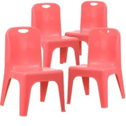 Flash Furniture 4 Pack Plastic Stackable School Chair With Carrying Handle And 11'' Seat Height 23 Flash Furniture 4 Pack Plastic Stackable School Chair With Carrying Handle And 11'' Seat Height -Roommates Store GUEST b9148e9f 4034 4729 bfac 0f04827aa704