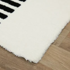 Mathilde Stripe Kids' Area Rug Black - Balta Rugs -Roommates Store GUEST bd3f9c7c 2a6c 483b 8f34 9b2ae7ffad6c
