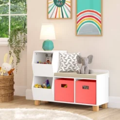 Kids' Catch-All Storage Bench White - RiverRidge Home 15 Kids' Catch-All Storage Bench White - RiverRidge Home -Roommates Store GUEST be10c56d 1d04 409f 8207 9a8eb6452acb