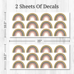 Neutral Rainbows Wall Decor - Decalcomania 13 Neutral Rainbows Wall Decor - Decalcomania -Roommates Store GUEST beaa986d 97b0 4e48 bc09 455e3c25e94b