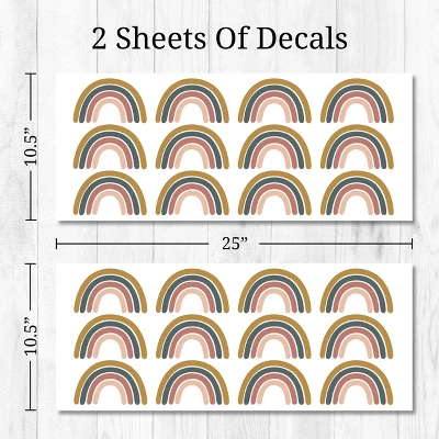 Neutral Rainbows Wall Decor - Decalcomania 7 Neutral Rainbows Wall Decor - Decalcomania - Image 5