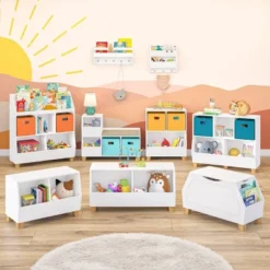 Kids' Catch-All Storage Bench White - RiverRidge Home 16 Kids' Catch-All Storage Bench White - RiverRidge Home -Roommates Store GUEST beb34830 1b1f 4f50 9585 c98390a1b91d