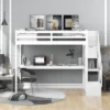 Twin Size Loft Bed With Staircase And Built-in Desk - ModernLuxe 2 Twin Size Loft Bed With Staircase And Built-in Desk - ModernLuxe -Roommates Store GUEST c3cf6420 1d4f 4f9c 9e5d f36353d29d7b