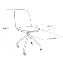 Rolling Kids' Desk Chair - Pillowfort™ 21 Rolling Kids' Desk Chair - Pillowfort™ -Roommates Store GUEST c506529f 509a 4830 adac 351a76fbb9d6