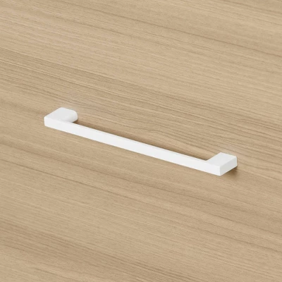 Munich 2 Drawer Nightstand - White/Soft Elm - South Shore 6 Munich 2 Drawer Nightstand - White/Soft Elm - South Shore - Image 4