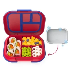 Bentgo Kids' Chill Lunch Box, Bento-Style Solution, 4 Compartments & Removable Ice Pack 23 Bentgo Kids' Chill Lunch Box, Bento-Style Solution, 4 Compartments & Removable Ice Pack -Roommates Store GUEST cae3cd11 16b3 4f33 9ef1 1cad5f51578b