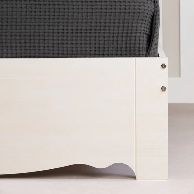 Lyara Bed Set White Wash - South Shore 8 Lyara Bed Set White Wash - South Shore - Image 6