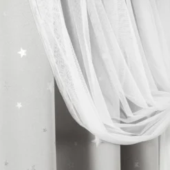 Star Sheer Insulated Grommet Blackout Window Curtain Panel Set - Lush Décor -Roommates Store GUEST d017b2a2 0750 47a4 933b f2ebd3058bb5