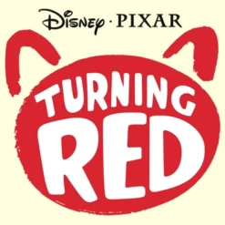 Roommates Store 19 Men's Turning Red Panda Silhouette Logo T-Shirt